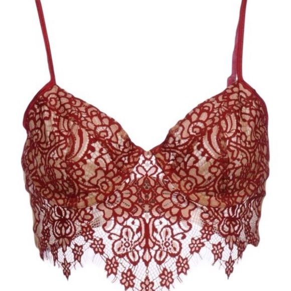 For Love And Lemons Other - For love & lemons skivvies lace bra